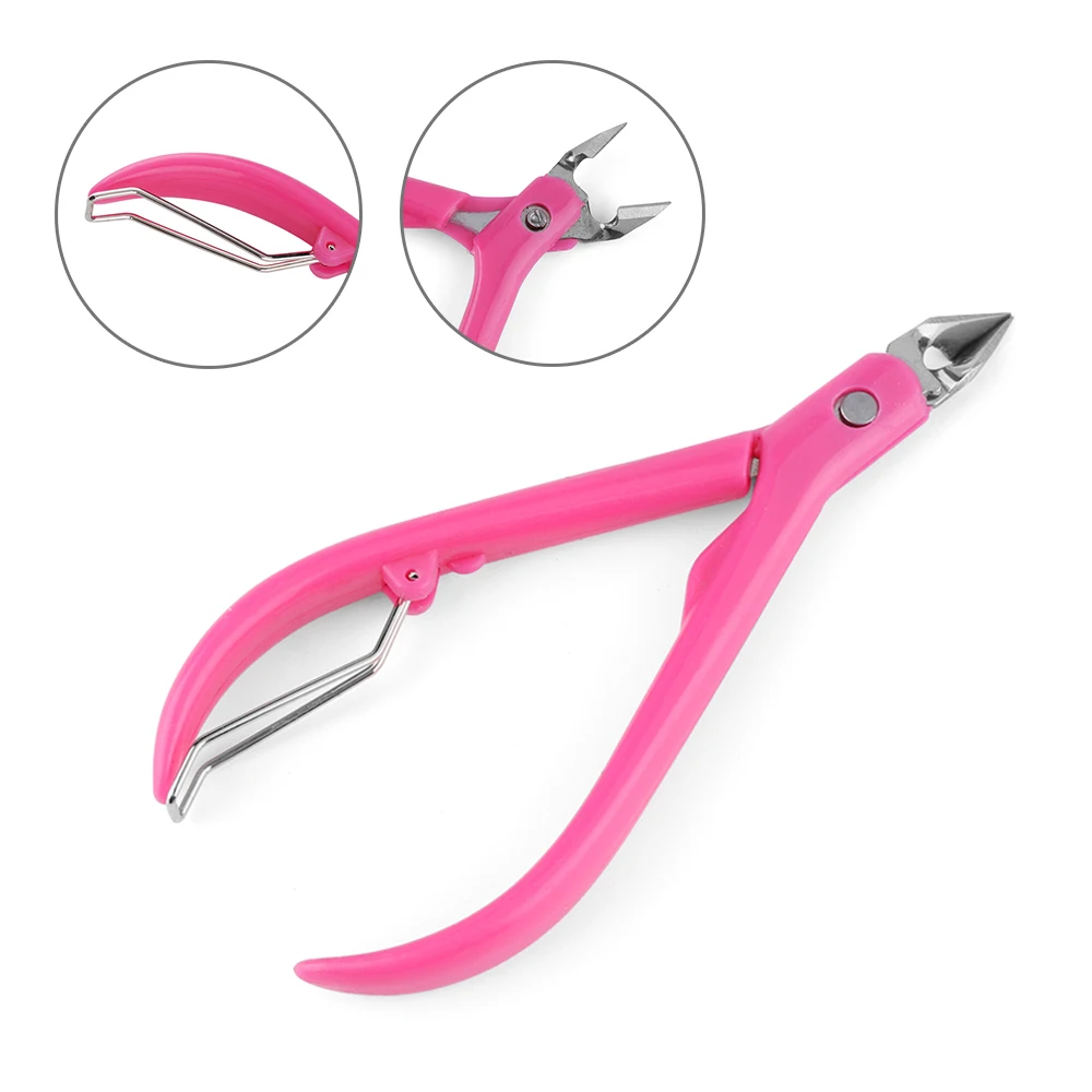 1PC Professional Stainless Steel Toe Finger Cuticle Nipper Clipper Trimmer Cutter Plier Scissors Nail Manicure Tool Color Random toe nail clipper nail clipper set nail clipper nail care kit nail scissors set nail clippers manicure pedicure kit manicure set manicure sets manicure nail clipper set