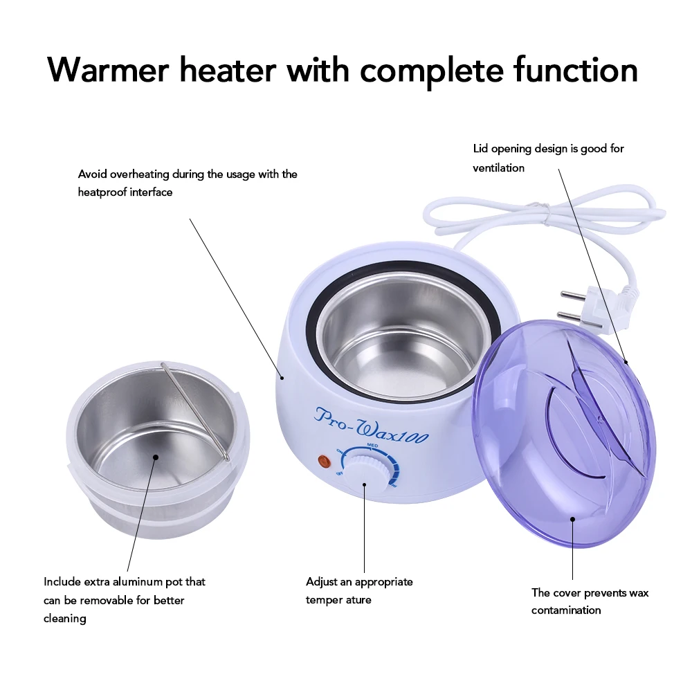 Нагреватель воска для депиляции, парафиновая Ванна, инструменты для удаления волос, мини Спа Ручной эпилятор, машина для подогрева воска для ног, оборудование для салона красоты