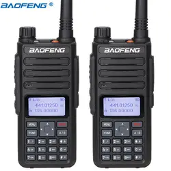 2 предмета Baofeng DM-860 Dual Band Dual Time слот DMR Tier I и II радио цифровой аналоговый 136-174/400-470 МГц Любительская рация DM-5R