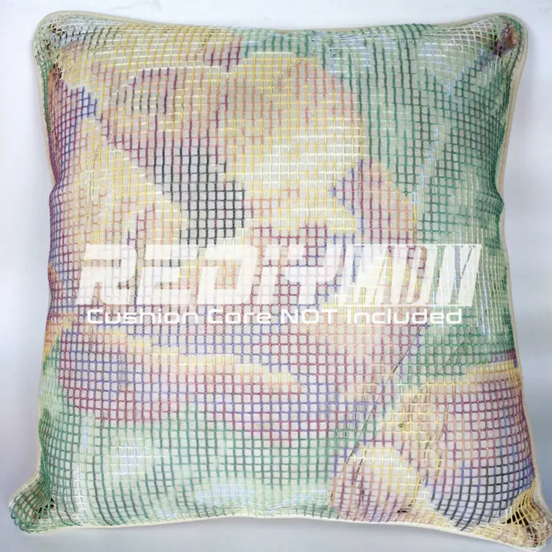 Günstige Latch Haken Kissen Kit Tiere Kissen Fall Häkeln Hobby   Handwerk DIY Garn für Stickerei Kunst Kissen Abdeckung Eule Sofa bett Kissen