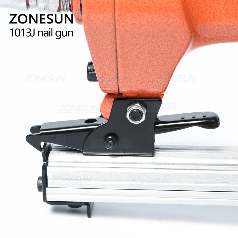 Пневматический пистолет для ногтей ZONESUN 1013J гвоздезабивной пневматический с