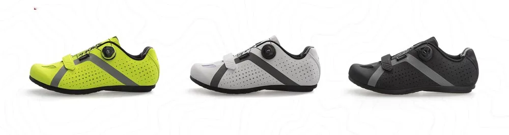 SANTIC Cycling Bike Bicycle Shoes Sneaker Breathable Outdoor Sport Professional Road Bicycle Shoes Non-Slip No-Lock Equipment