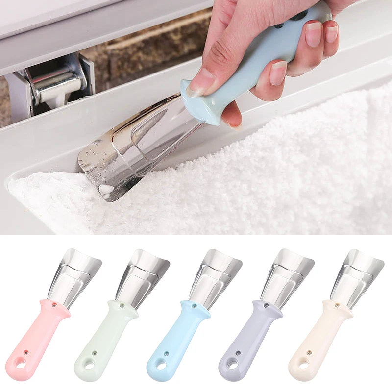 

hot Fridge Freezer New Ices Defrosting Deicing Shovel Removal Cleaning Gadgets Kitchen Tools Stainless Steel Defrosting Shovel