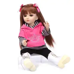 45 см БЖД кукла 18 дюймов девушка кукла включает в себя одежду обувь, пластик ребенка принцесса кукла игрушка для детей подарки на день
