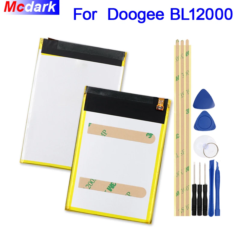 Mcdark 12000 мАч батарея Для Doogee BL12000 /BL12000 Pro аккумуляторная AKKU ACCU PIL мобильный телефон с