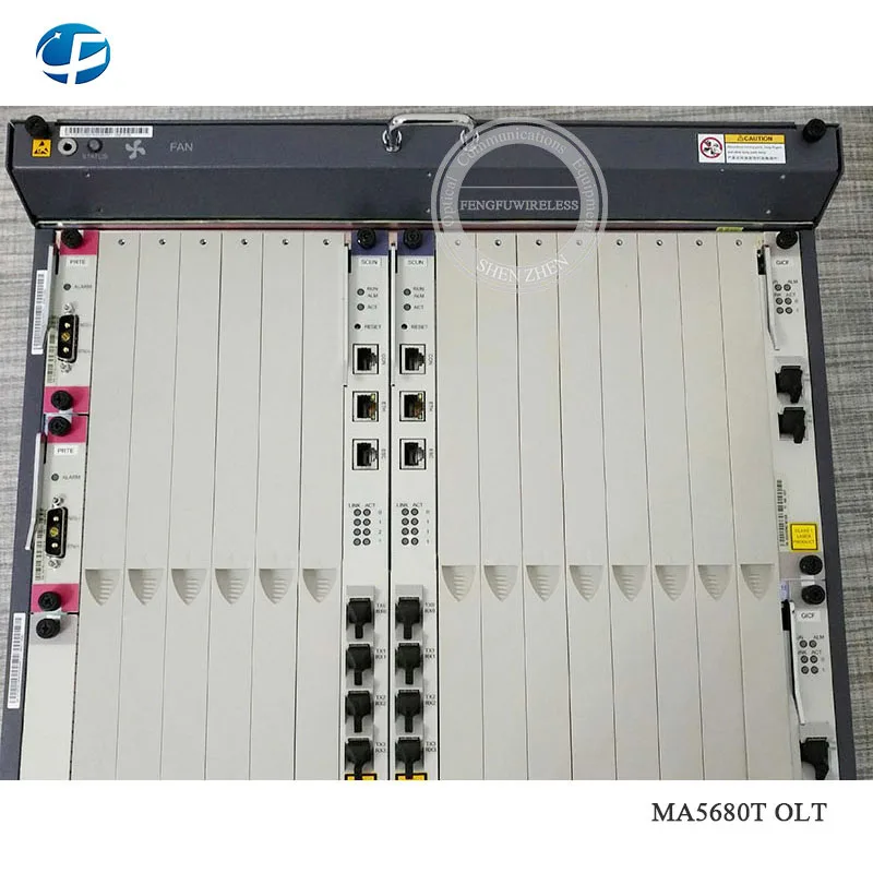 GPON OLT MA5680T с 2 * SCUN GICF PRTE 1*8 портов GPBD сервисная плата C + SFP|Фиксированные