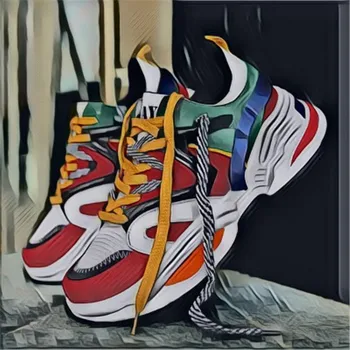 

Net red men's shoes increase thick-soled sports shoes men's old shoes couple Korean version of ulzzang Harajuku running shoes