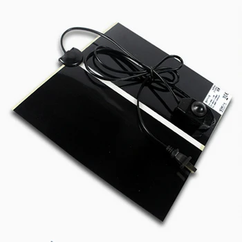 

New Arrival 1Pcs Heat Mat 25W Reptile brooder incubator pet pad heating Drink Plug US for Cat Dog Bed