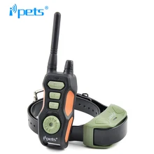 IPETS 618-1 Лидер продаж 800 м дистанционное обучение воротник аккумуляторная и водонепроницаемый E-ошейник для собак
