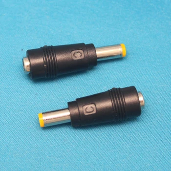 

10pcs DC converter head 5.5*2.1mm mother female turn to 5.5*2.5mm 5.5*2.1mm Male DC5521 head to 5525 5521 DC Jack adapter