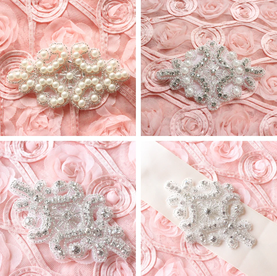 30pcs/lot Wholesale handmade high quality dazzling beaded Trim DIY