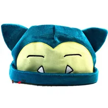 Розничная плюшевые игрушки кукла Мягкий головной убор Snorlax Beanie взрослые 30*21 см