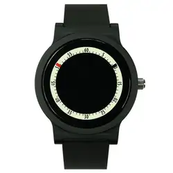 Часы Для мужчин Водонепроницаемый силиконовый ремешок браслет кварцевые часы моды электронные Тритий часы студент мальчиков подарок Wristwat