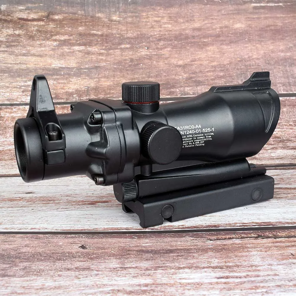 

ACOG 1X32 Red Dot Sight Optical Rifle Scopes ACOG Red Dot Scope Hunting Scopes With 20mm Rail for Airsoft Gun