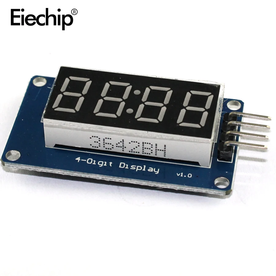 

5pcs/lot 4 Bits TM1637 Red Digital Tube LED Display Module & Clock for Arduino LED