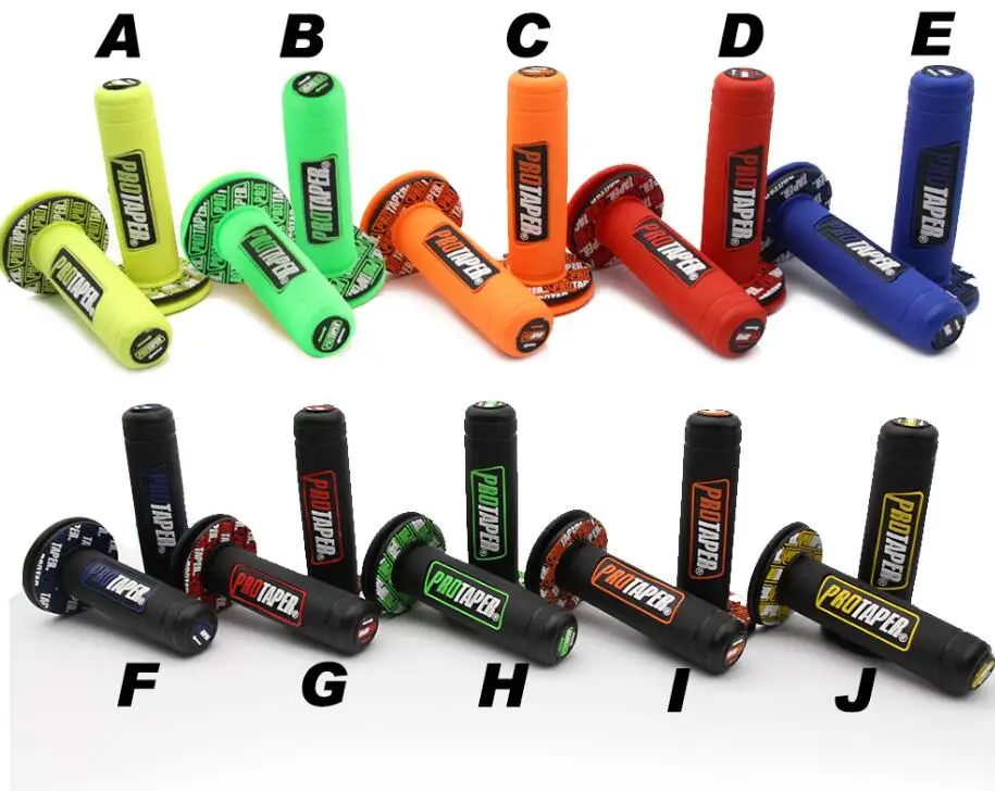 

Dirt Bike Pit Bike Motocross 7/8" Handlebar Rubber Gel Hand Grips Brake Hands Handle Grip Pro taper Motorcycle Protaper Part WWS