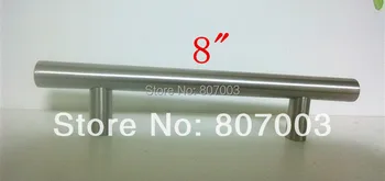 

(Diameter 12mm,Length:200mm) 8" 15pcs/lot Furniture Hardware Kitchen Cabinet Handle, Bar Pull Handle Stainless Steel T Handles