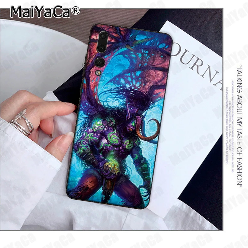 Чехол для телефона MaiYaCa Wows World of Warcraft аксессуары Huawei P9 10 plus 20 pro mate9 lite honor View