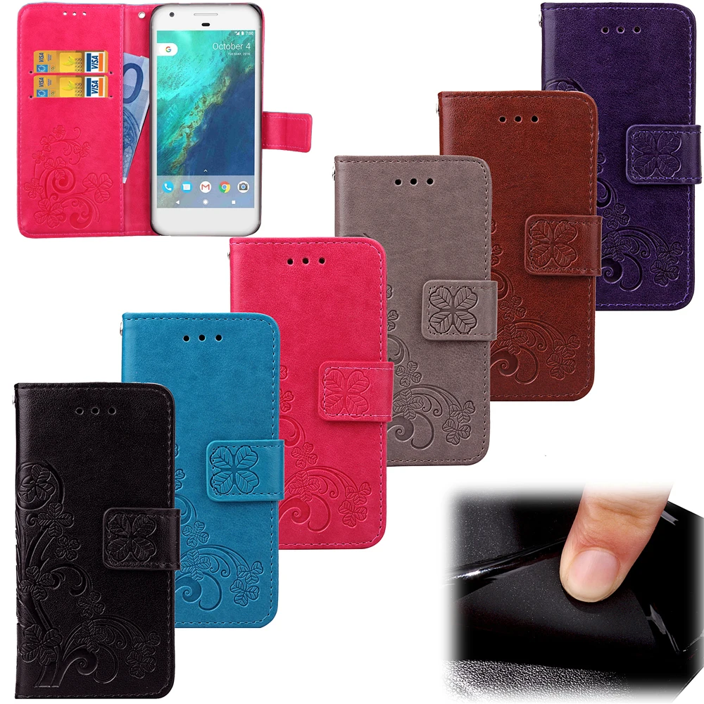 

For LG GOOGLE NEXUS 5 5X 6P Pixel XL Flower Print Skin Flip Wallet Leather Case Stand Cover Card Holder stand cases
