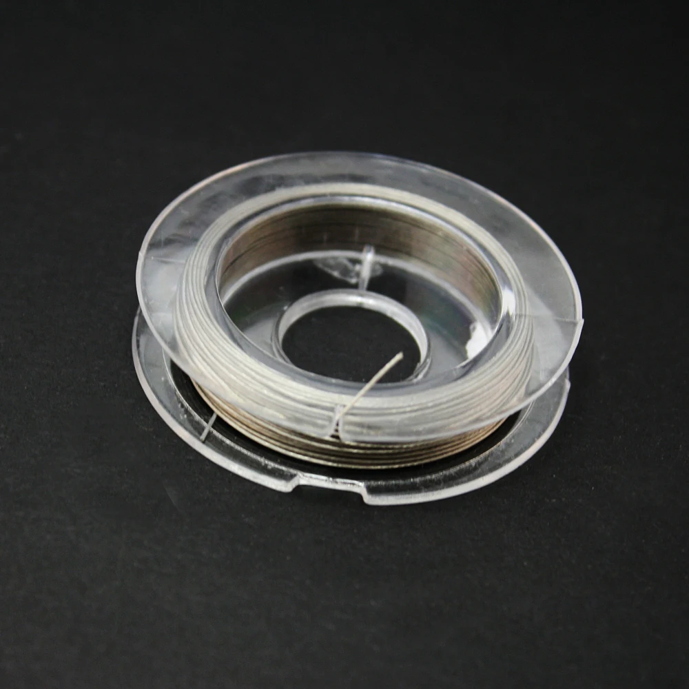 

Factory Price 0.38MM Steel Wire 10m/roll Beading Wire Cord Jewelry Findings for DIY Cuff Bangle Bracelet Earrings Crafts