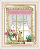 Christmas out of the window cross stitch kit animal18ct 14ct 11ct count print stitching embroidery DIY handmade needlework plus ► Photo 3/5