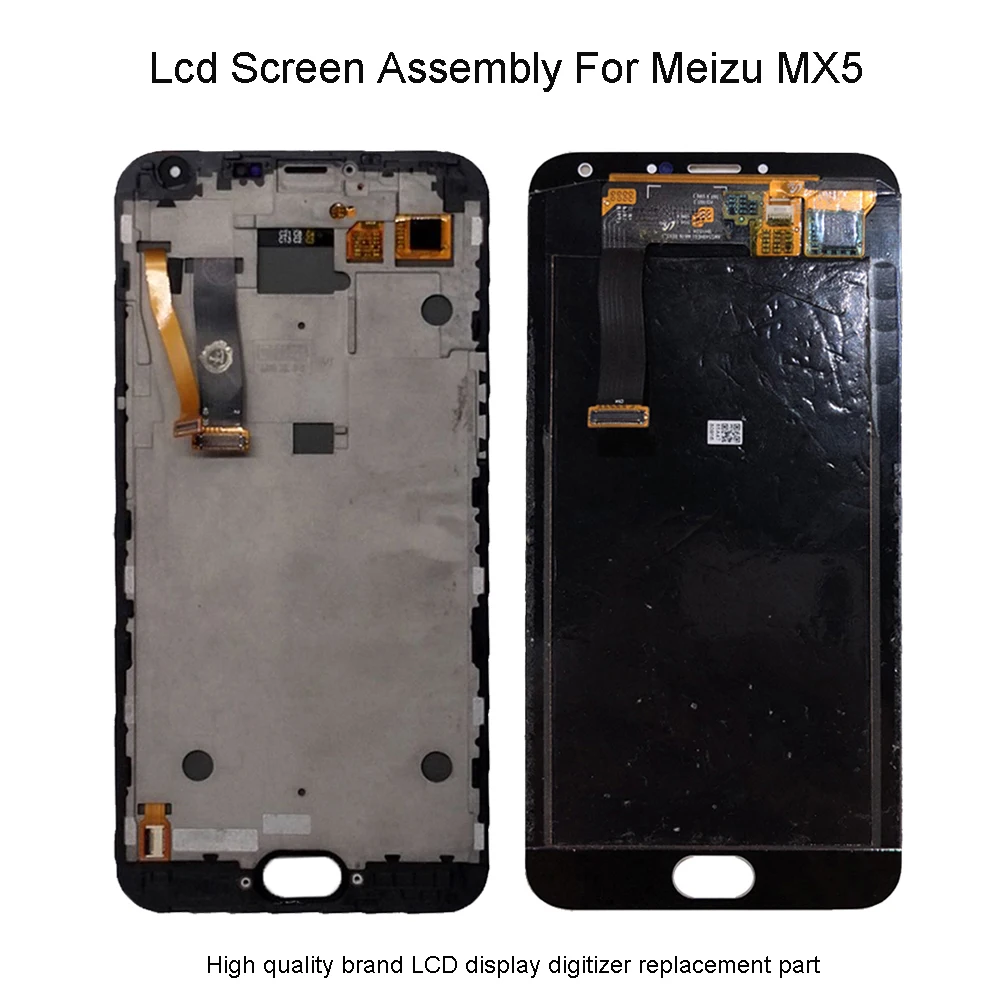 Quality Lcd For Meizu MX5 LCD Display Digitizer Touch Screen Glass Replacement Parts | Мобильные телефоны и аксессуары