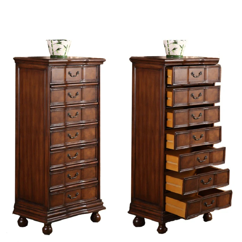 European seven-bucket cabinets modern neoclassical white gateway 7-bucket drawer side cabinet American-style European seven-bucket cabinets modern neoclassical white gateway 7-bucket drawer side cabinet American-style