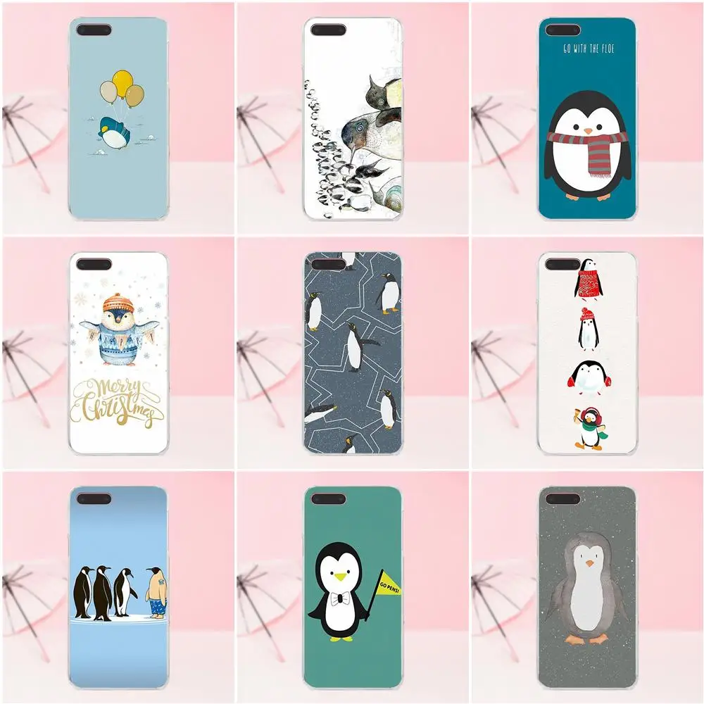 

Kmuysl For Apple iPhone 4 4S 5 5C SE 6 6S 7 8 Plus X For LG G4 G5 G6 K4 K7 K8 K10 TPU Mobile Phone Case Cover Cute Penguin