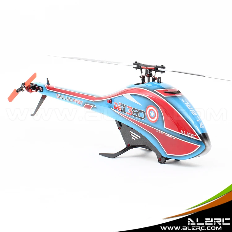 

ALZRC-Devil 380 FAST FBL Combo RC Helicopter KIT Aircraft RC Electric Helicopter 380FBL Frame kit Power-driven Helicopter Drone