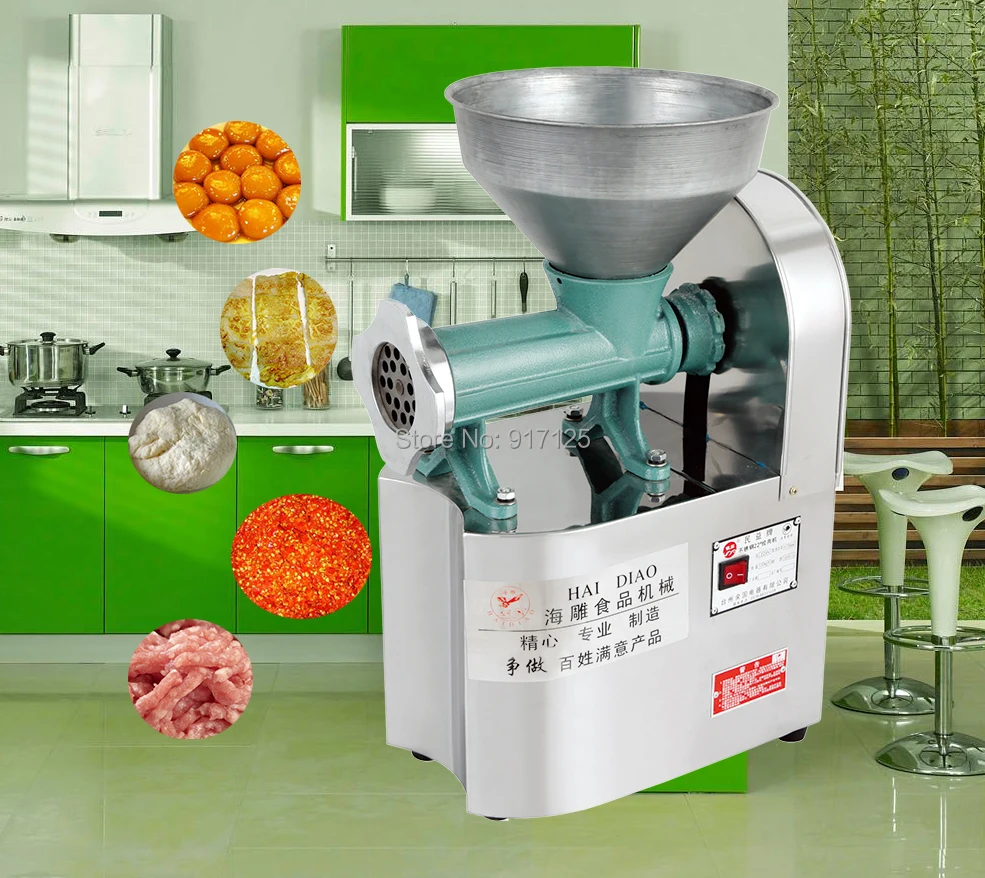 22 Home tabletop electric meat grinder, Chicken bone meat grinder