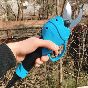 

chisel Tool Steel Pruning Shears Li-ion Battery Cordless Secateur Branch Cutter Electric Pruning Tool Garden