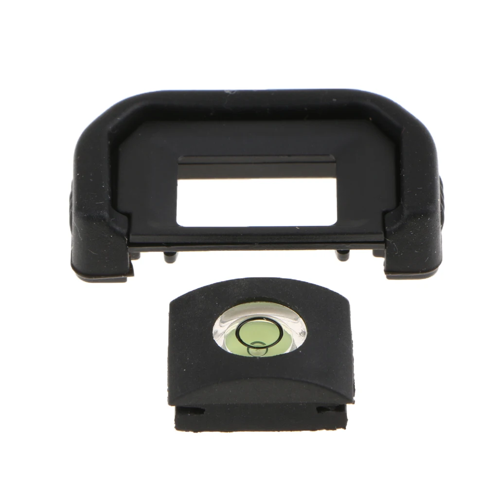 Black Viewfinder Rubber Eye Cup Replacement Eyepiece Eyecup Camera Eyes Patch For Canon  1500D/1300D/800D With Spirit Level