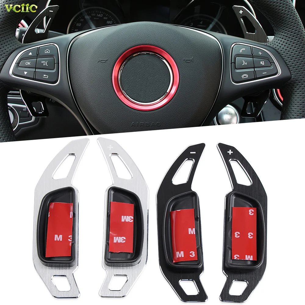 

Steering Wheel Shifter Paddle Extension For Mercedes Benz A B C E ML GL CLA GLA GLK SL SLK Class W176 W246 C117 W212 W204 AMG