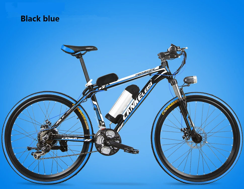 Sale Lankeleisi MX3.8 Mans 21 Speeds Electric Bicycle 240Watt 48V Disc Brakes 17