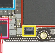 8 шт./лот для iPhone XS max XSMAX XR U3300 зарядное устройство микросхема SN2600B1 на логической плате фиксированная часть