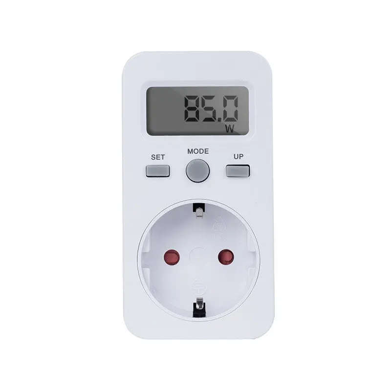 

SH-130 Smart Home 16A 230V US EU Plug Digital Plug in Power Monitor Energy Meter Socket with LCD Smart House Electronics