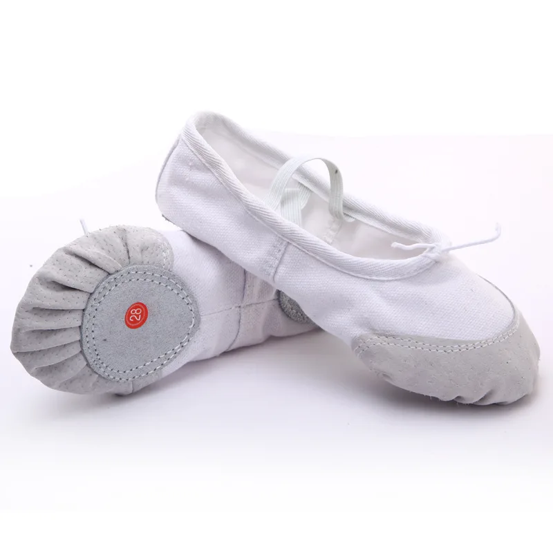 TEIJIAN/Балетки для девочек; классическая парусиновая обувь для танцев, гимнастики, йоги; Танцевальная обувь на плоской подошве; балетки