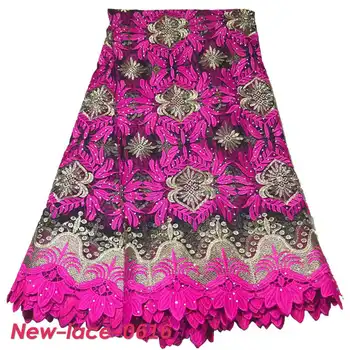 

2019 Latest Nigerian Wine Laces Fabrics High Quality African Laces Fabric for Wedding Dress French Tulle Lace y01