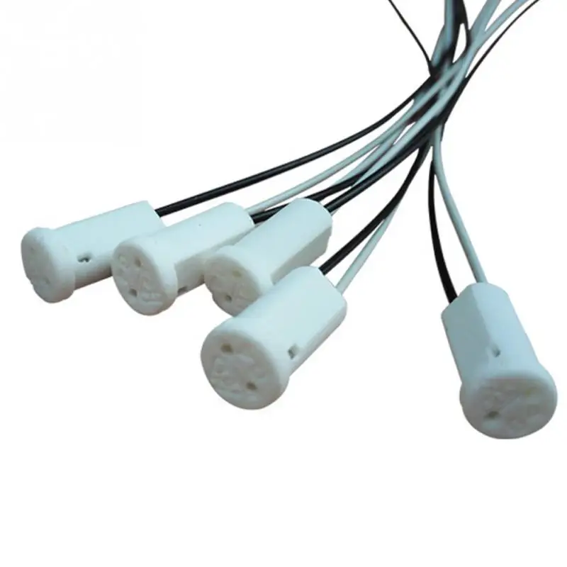 10pcs High Quality 50CM Crystal Lamp Holder G4 Lamp Socket LED Bulb Plug 12V 10-20W Lighting Accessories