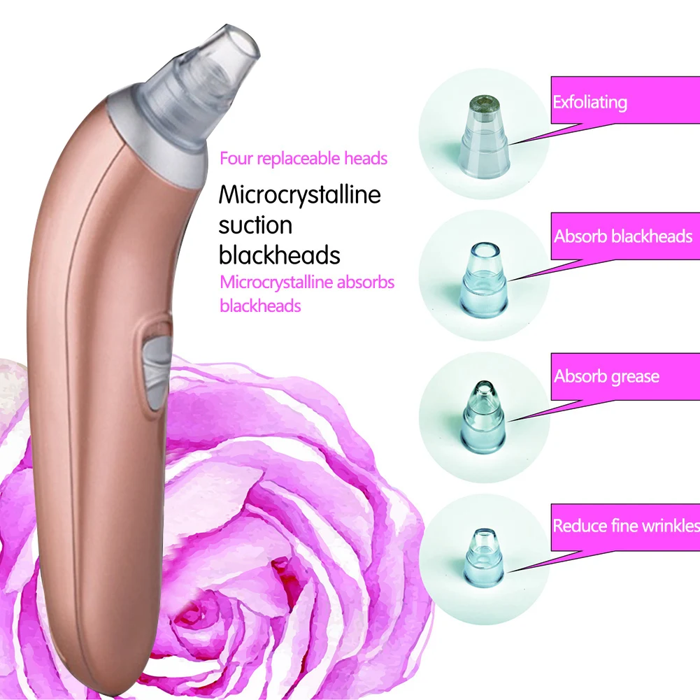 Электрический аппарат для удаления угрей и угрей, экстрактор угрей, всасывающий прыщ, удаление комедонов, инструмент для очистки пор, инструмент для красоты
