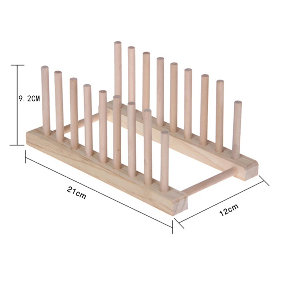1 шт., складная деревянная сушилка для посуды, кухонная стойка для хранения тарелок, подставка для чашек, подставка для дисплея, держатель для сушки, кухонная стойка для хранения