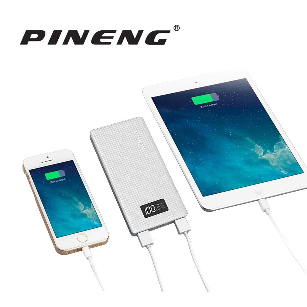 bilder für Original Pineng Echt 10000 mAh Energienbank Bewegliche Externe Batterie Schneller Ladegerät für Samsung iPhone Xiaomi und Tablet bilder für Original Pineng Echt 10000 mAh Energienbank Bewegliche Externe Batterie Schneller Ladegerät für Samsung iPhone Xiaomi und Tablet
