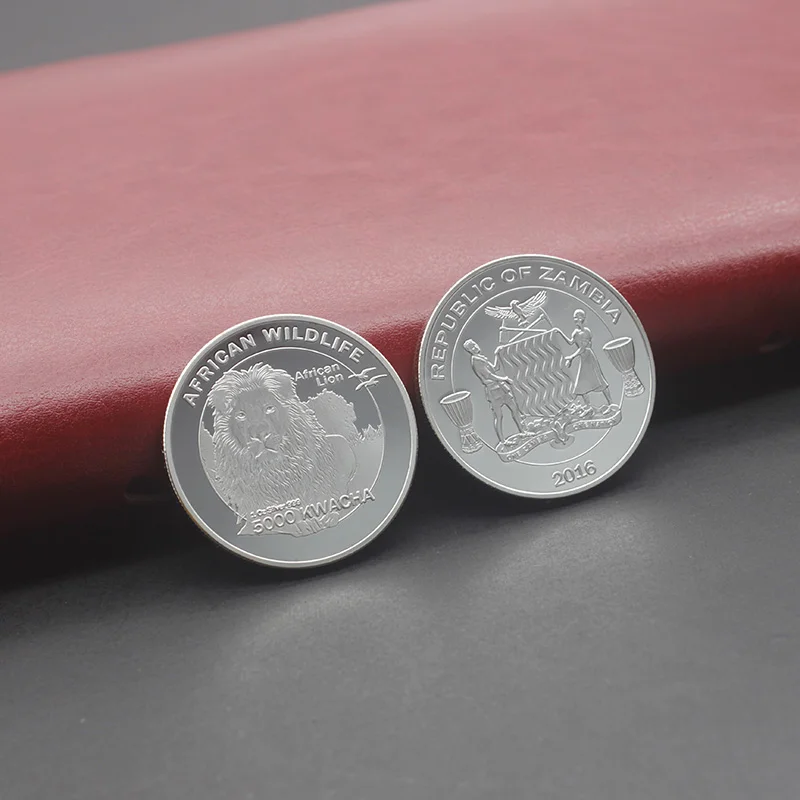

African Wildlife African Lion Collectibles Coins