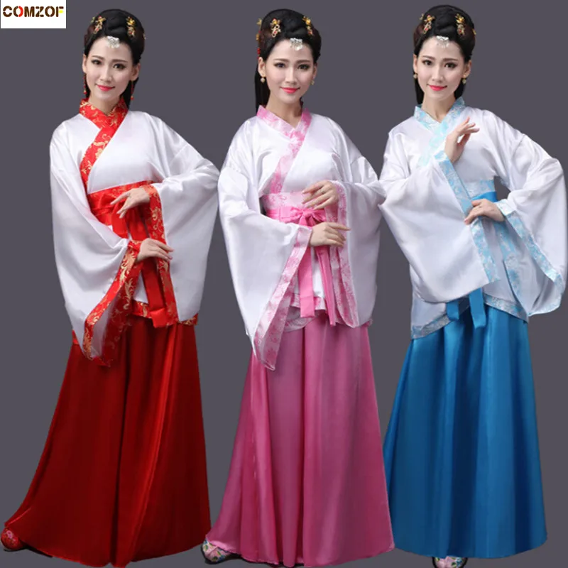 Anime Traditional Chinese Han Clothing Women Cosplay Party Costume