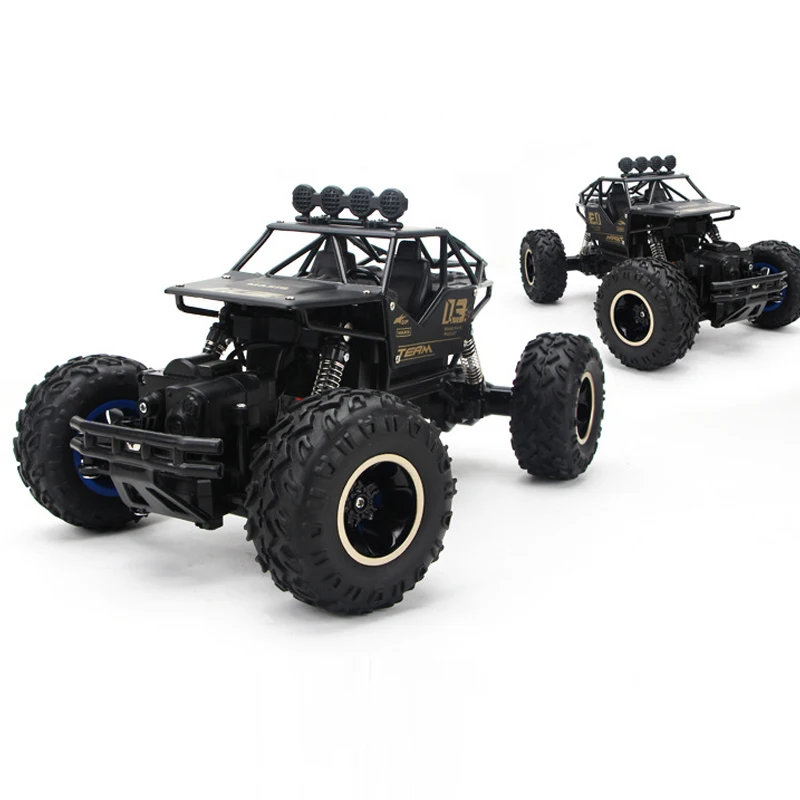 

New Alloy Four-Wheel Drive Rc Car Climbing Dirt Bike Buggy Radio Remote Control High Speed Racing Car Model Toys For Kids