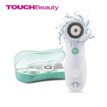 TOUCHBeauty 3 in1 rotating facial cleansing brush,2 speed setting with storage case Face Skin Cleanser&Exfoliator brush TB-0759A