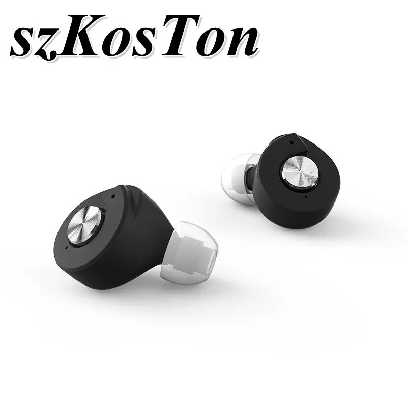 

Mini Twins Bluetooth V4.1 HD Stereo Wireless Earphones Smart Noise Cancelling Handsfree Bluetooth Earbuds for Xiaomi iPhone X 8