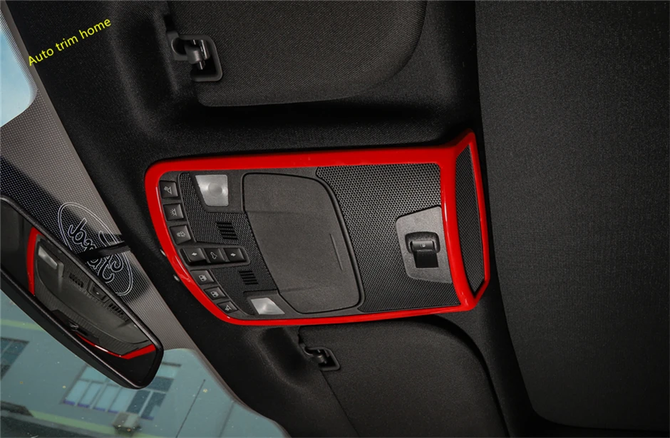 Lapetus для Ford F150 ABS свет чтения литьевая гарнитура Крыша лампы рамка Крышка отделка 1 шт/2 цвета
