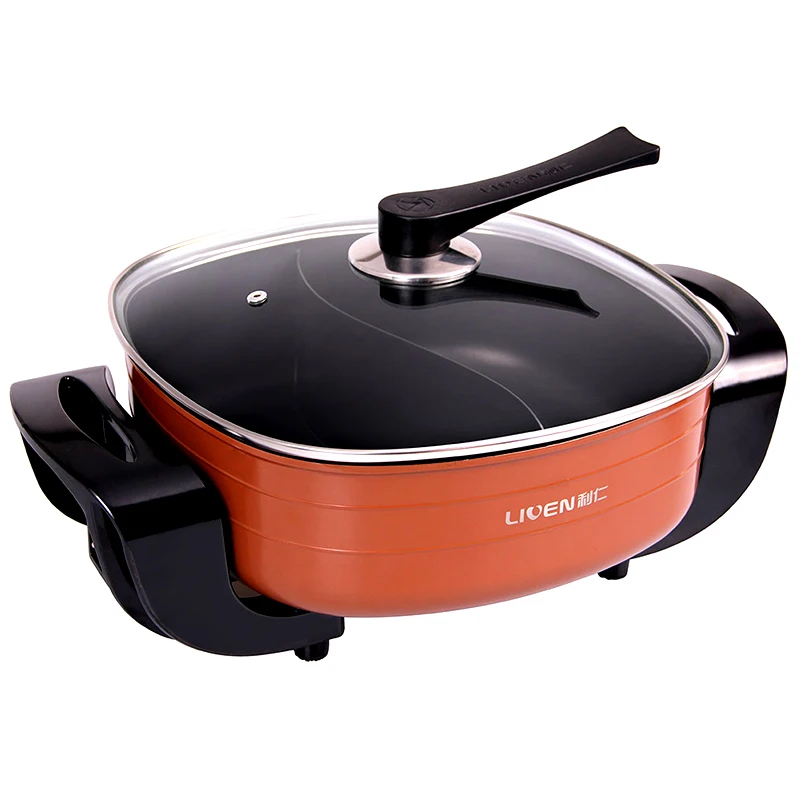 

Free shipping multi-function electric heat pan household multipurpose Yuanyang Multi Cookers Slow Cookers