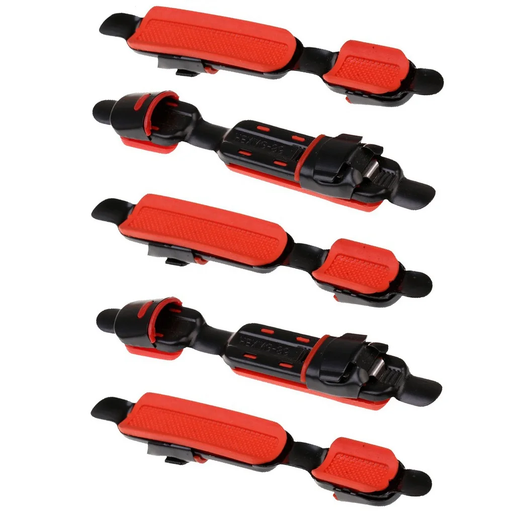 Adjustable Carp Fishing Reel Deck Seat Spinning Reel Seat Rod Building Fishing Accessories Black/Red